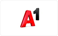 Het getal en letter "A1" in 3D-stijl, met een rode "A" en een zwarte "1" op een witte achtergrond.